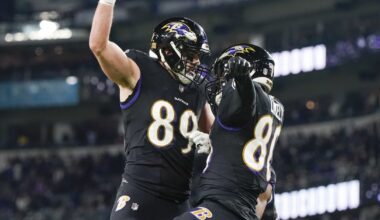2 Ravens crack PFF’s Top 32 tight ends list for 2025