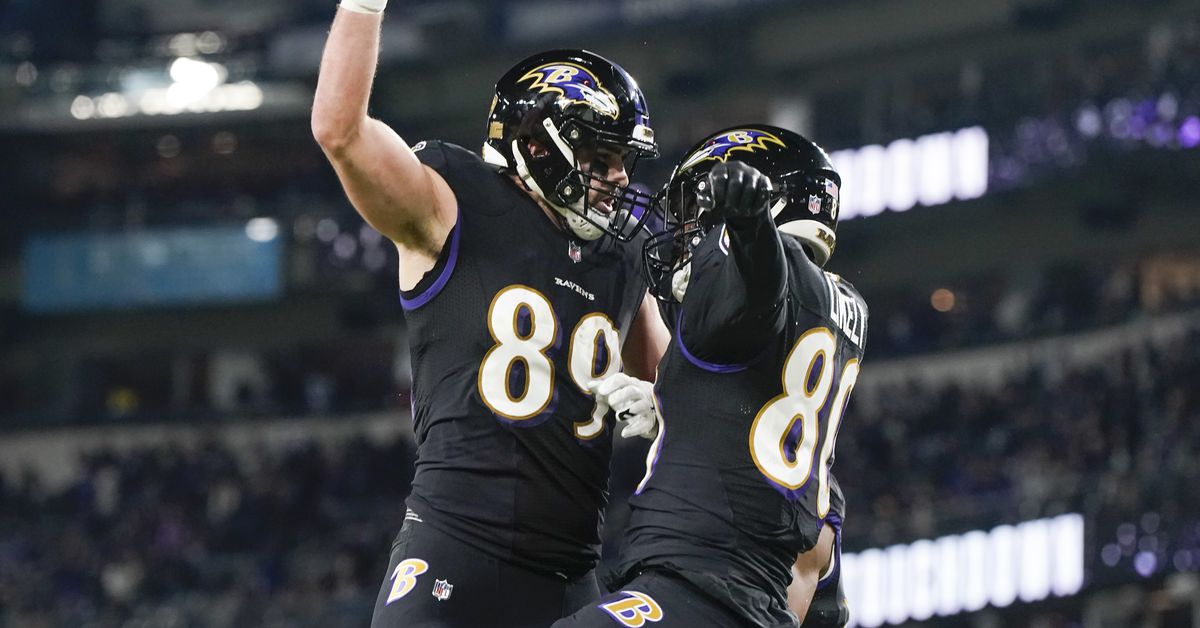 2 Ravens crack PFF’s Top 32 tight ends list for 2025