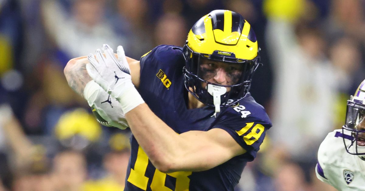 Colston Loveland and Chicago Bears voted best NFL Draft fit for a Michigan player