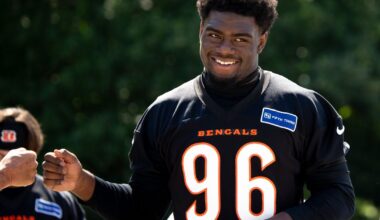 Bengals DE Cam Sample officially cleared to play after Achilles injury