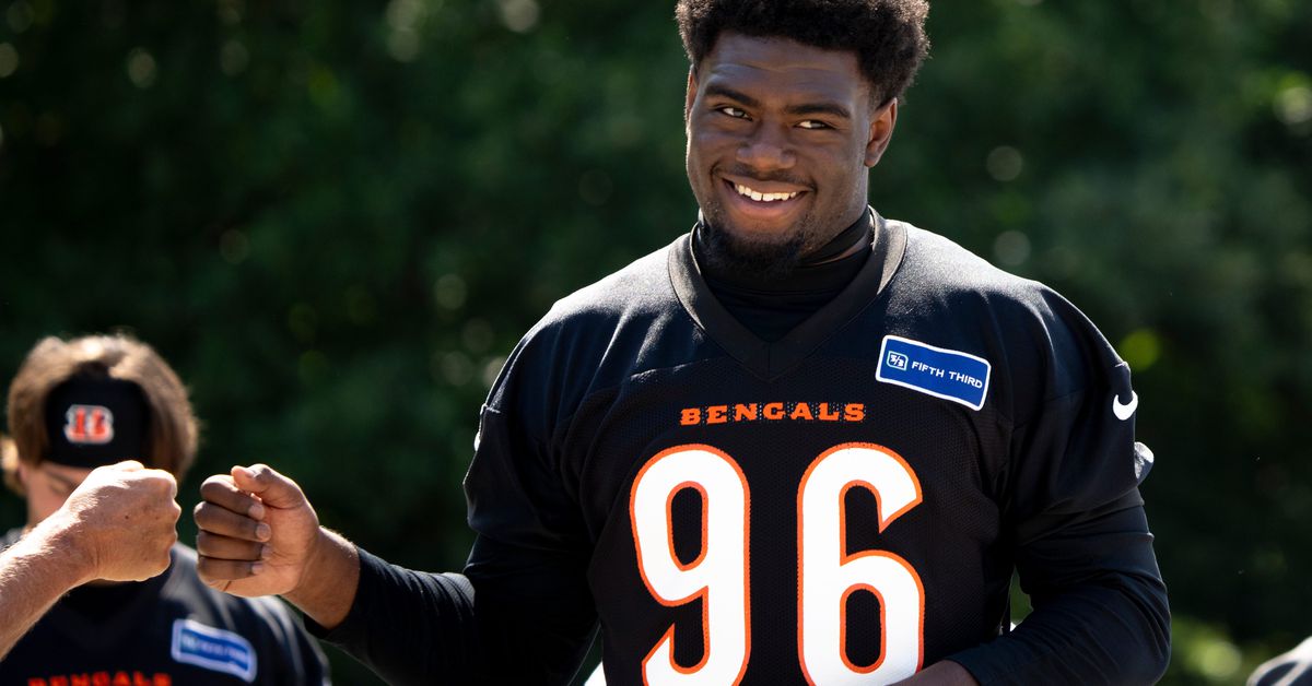 Bengals DE Cam Sample officially cleared to play after Achilles injury