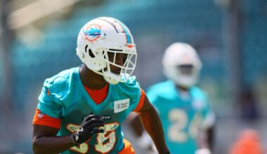 5/28/25 UPDATE: Miami Dolphins Orange Jersey Award TRACKER; More defensive back madness!
