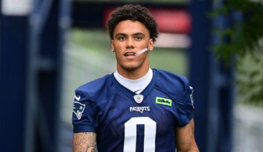 Christian Gonzalez already in midseason form during Patriots OTAs