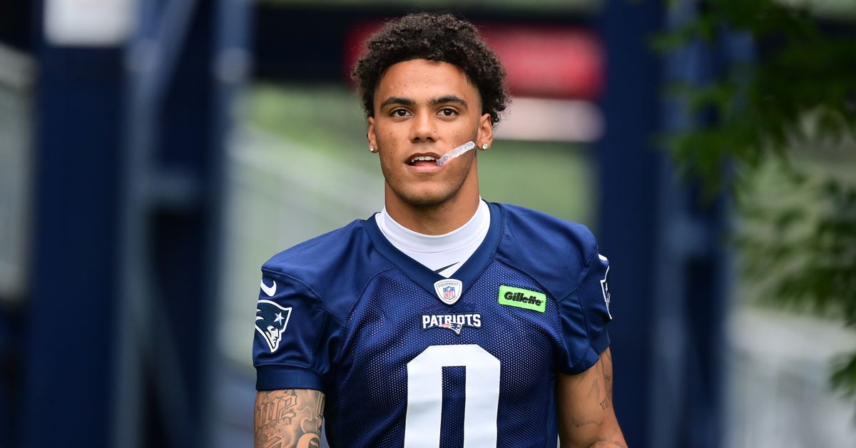 Christian Gonzalez already in midseason form during Patriots OTAs