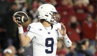 Only Beau Pribula’s 98 Yards Passing Against Wisconsin Until Penn State Football