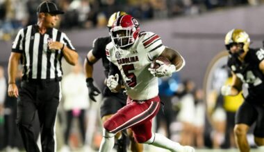 Oronde Gadsden, Raheim Sanders tabbed as ‘sleepers’ prior to NFL Draft