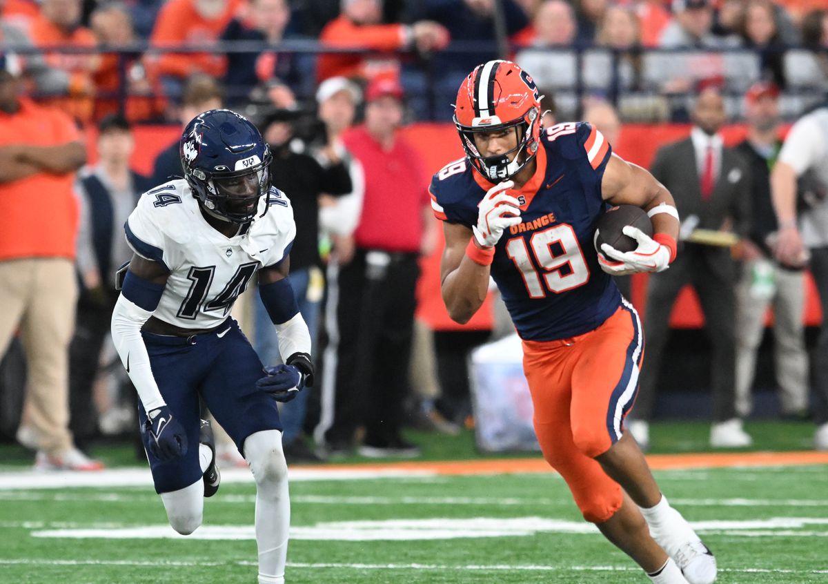 NCAA Football: Connecticut at Syracuse