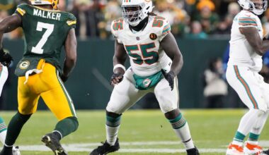 5/30/25 UPDATE: Miami Dolphins Orange Jersey Award TRACKER; offensive line love!