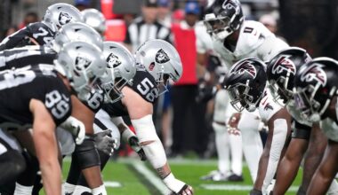 Jackson Powers-Johnson takes command at center of Las Vegas Raiders offensive line