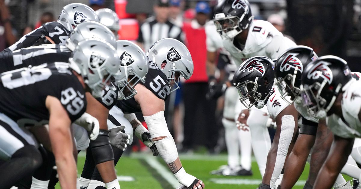 Jackson Powers-Johnson takes command at center of Las Vegas Raiders offensive line