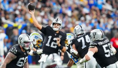 Raiders quarterback: Aidan O’Connell will compete to be backup