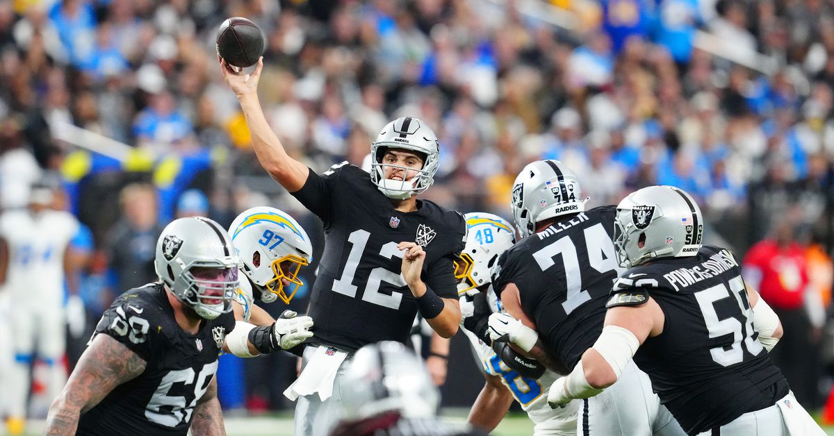 Raiders quarterback: Aidan O’Connell will compete to be backup