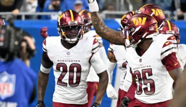 Are the Commanders in a safe spot at safety?