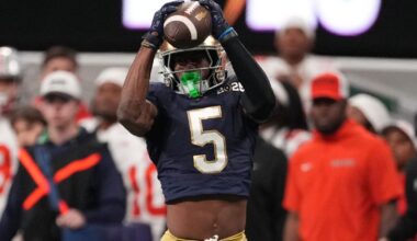 New York Giants UDFAs: Get to know Beaux Collins, WR, Notre Dame