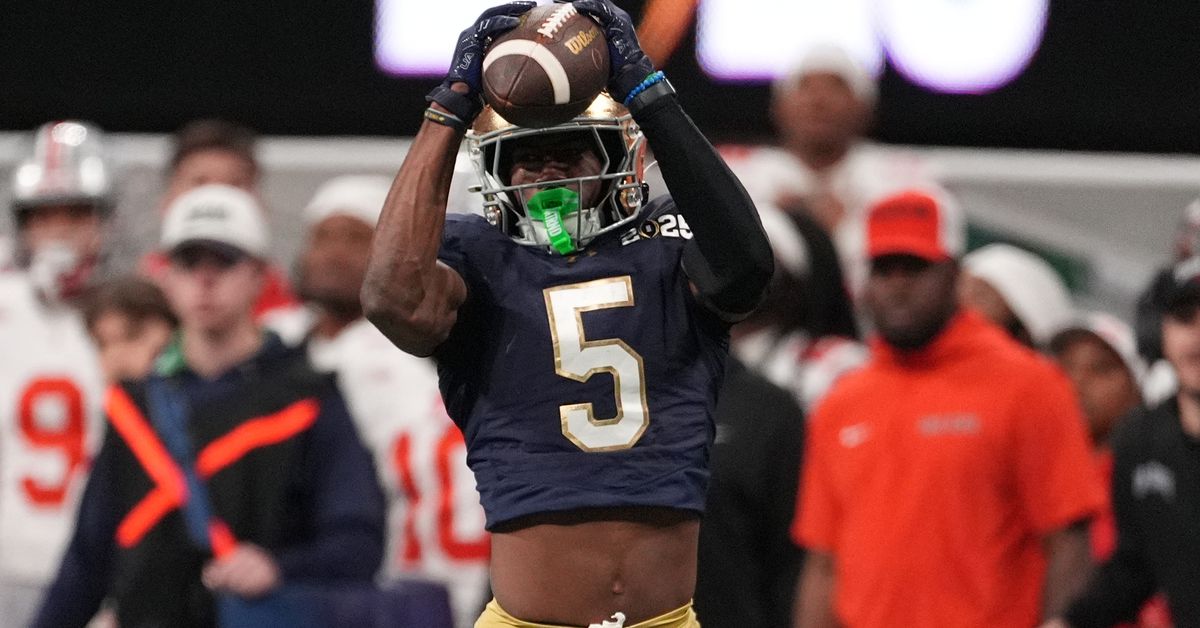 New York Giants UDFAs: Get to know Beaux Collins, WR, Notre Dame
