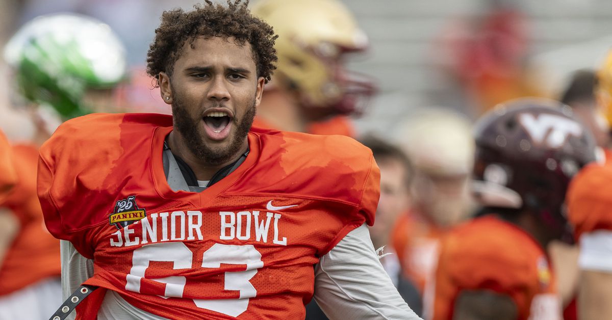 Giants’ Marcus Mbow ‘has the talent and gift to play all five’ OL positions