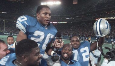 Who would be the Detroit Lions’ all-time best flag football player?