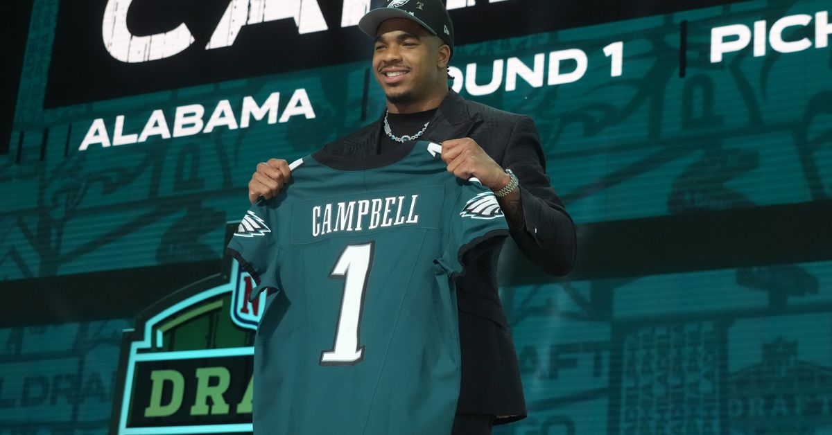 Eagles News: “Jihaad Campbell’s skill set is much more suited to off-ball linebacker than on the edge”