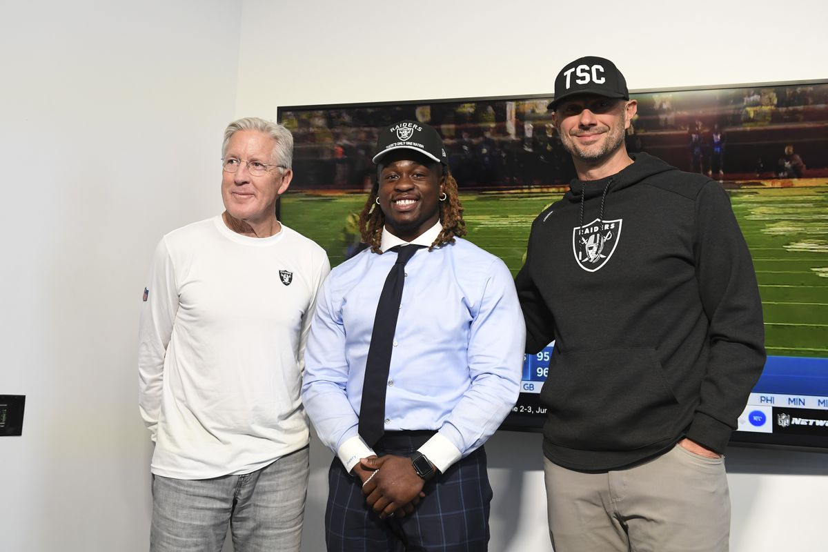 NFL: Las Vegas Raiders-Ashton Jeanty Press Conference