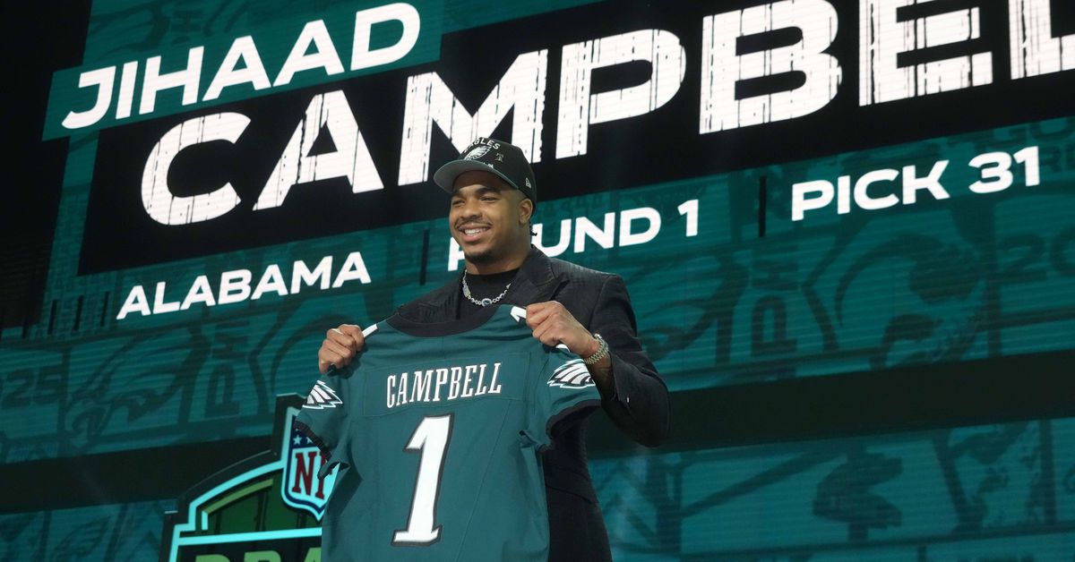 Eagles News: Jihaad Campbell among top rookies set up to succeed in Year 1