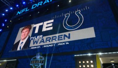 Colts tight end Tyler Warren to follow in Dallas Clark’s footsteps