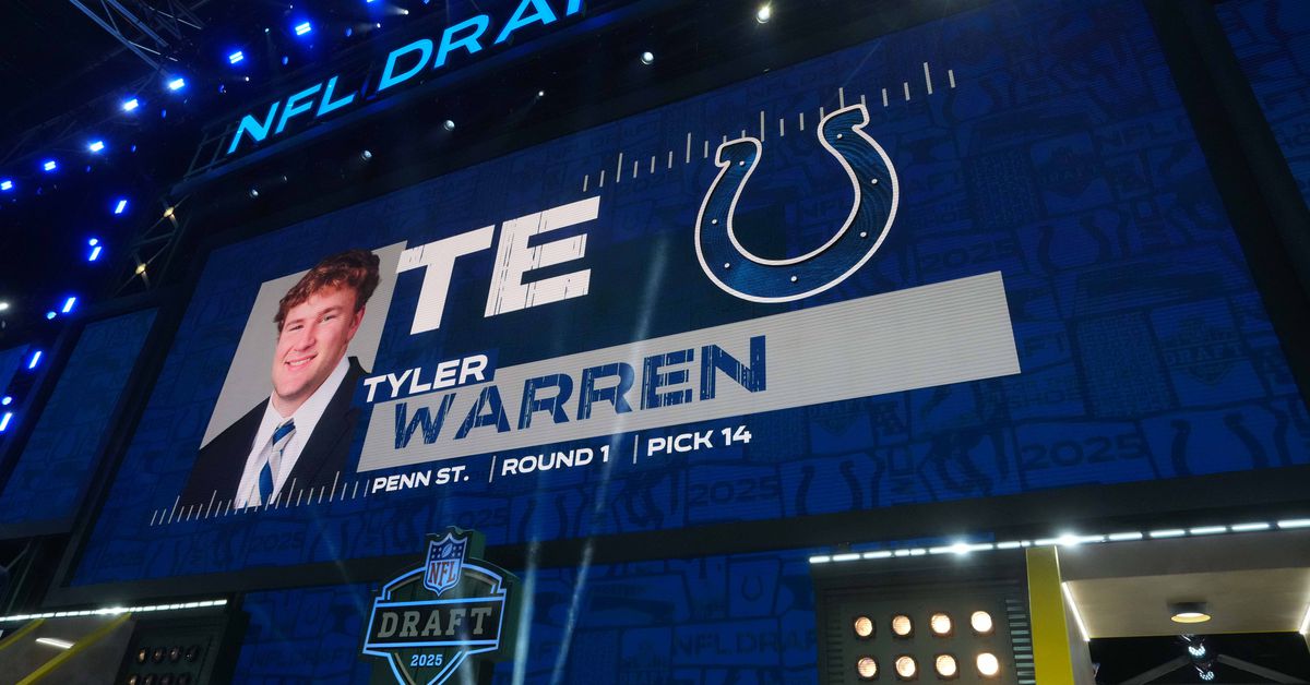 Colts tight end Tyler Warren to follow in Dallas Clark’s footsteps