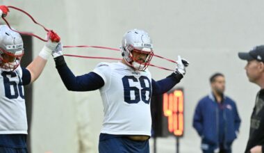 Patriots waive rookie tackle Cole Birdow, finalize trio of signings