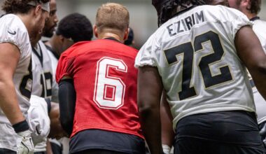 Early Saints 53-man roster prediction