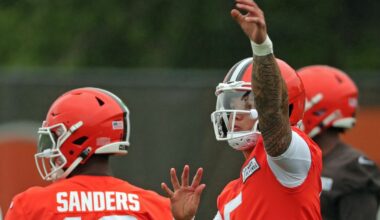 Browns Shedeur Sanders impresses, Dillon Gabriel ‘does not look like an NFL QB to me’