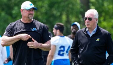 Dan Campbell not concerned about 2 potential Lions contract holdouts