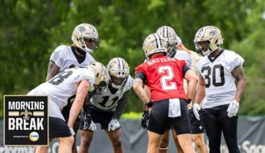 Saints veterans weigh in on young QB room