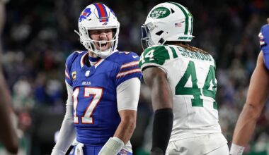 Takeaways, full list of games for Bills, Dolphins, Jets, Patriots