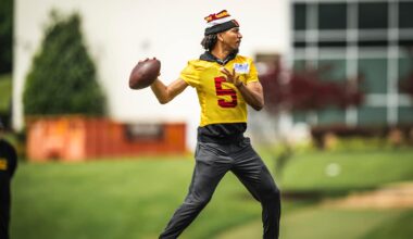 3 things to watch during Commanders' OTAs