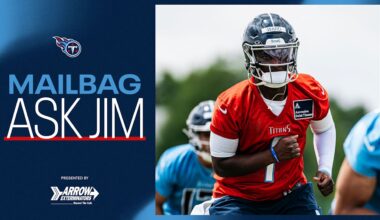 Jim Wyatt Answers Questions From Titans Fans as Rookie Minicamp Begins