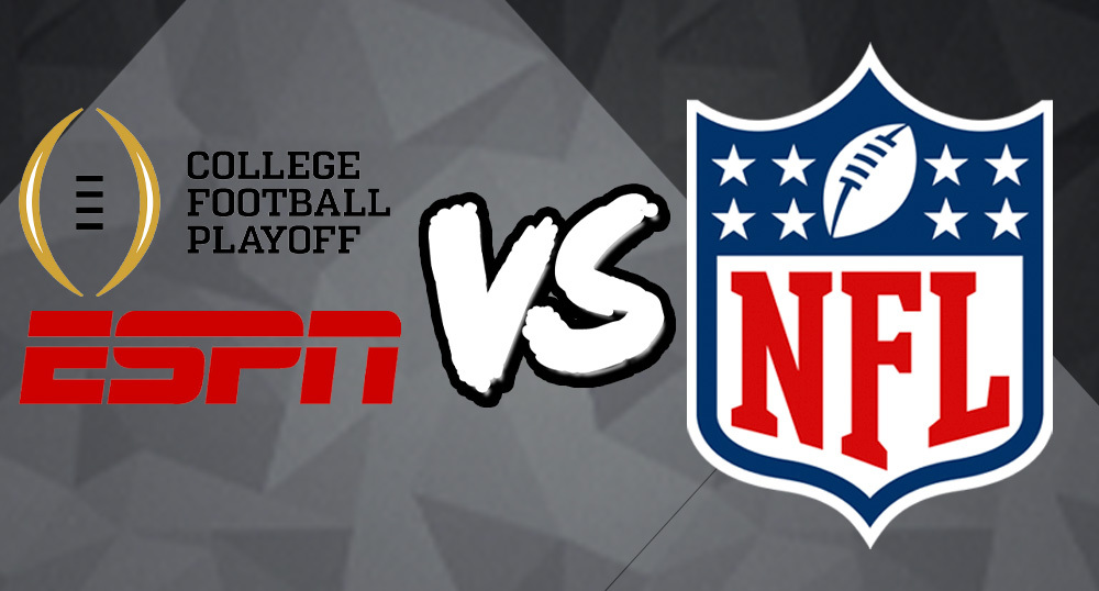 Fox announces NFL doubleheader to go against CFP