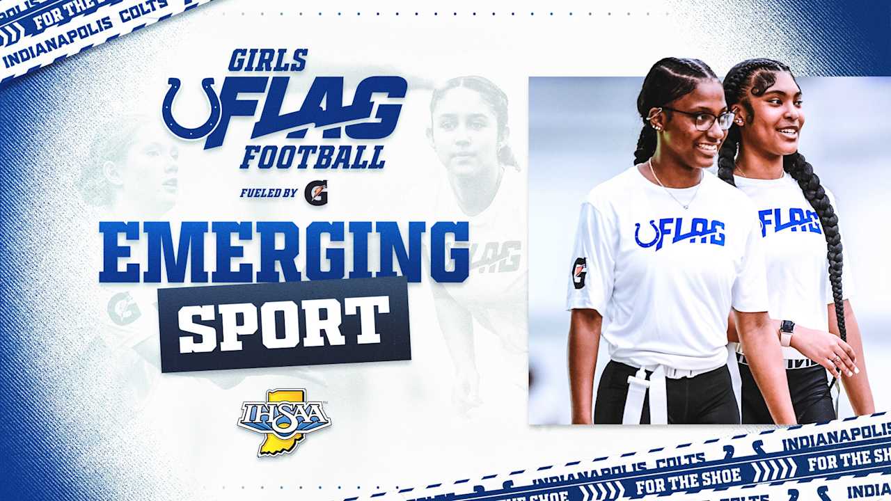Colts applaud IHSAA for approving Girls Flag Football as "emerging sport"
