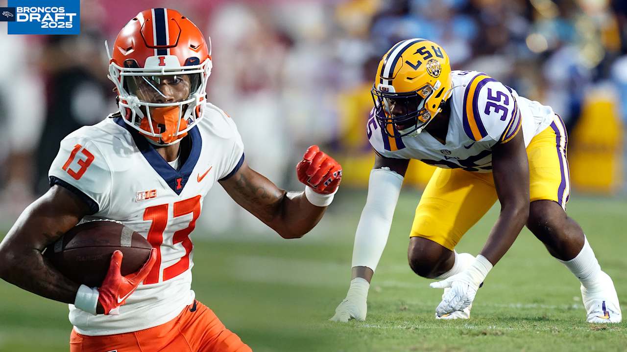 WR Pat Bryant’s traits remind HC Sean Payton of former All-Pro WR, DE Sai’vion Jones fits Broncos’ mold but ‘can continue to grow’