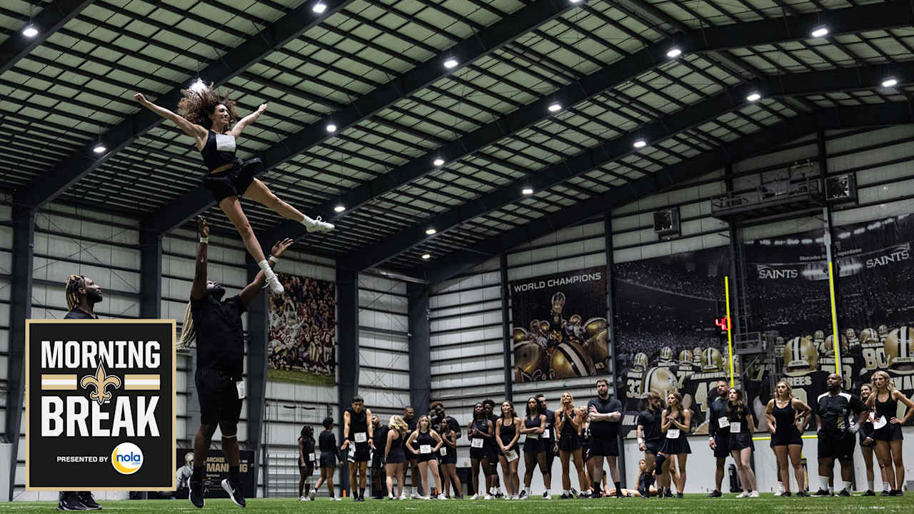 Saints host Cheer Krewe Auditions ahead of the 2025 season