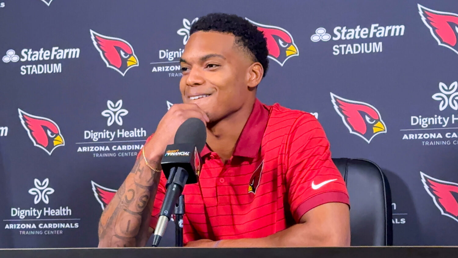 Cardinals CB Will Johnson has moved on from his fall down the NFL Draft...