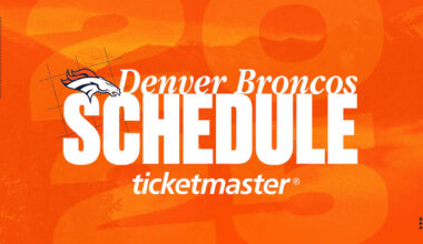 Broncos' 2025 schedule announced