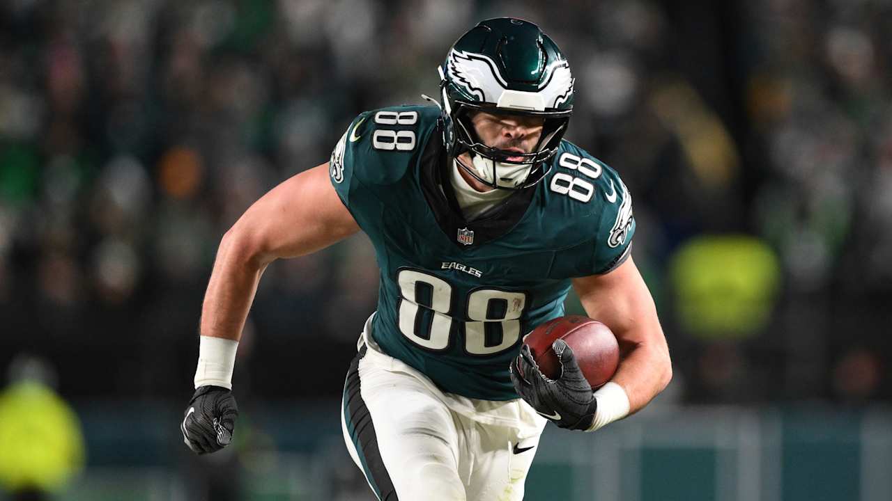 Uncertainty with TE Dallas Goedert 'doesn’t affect us' in draft