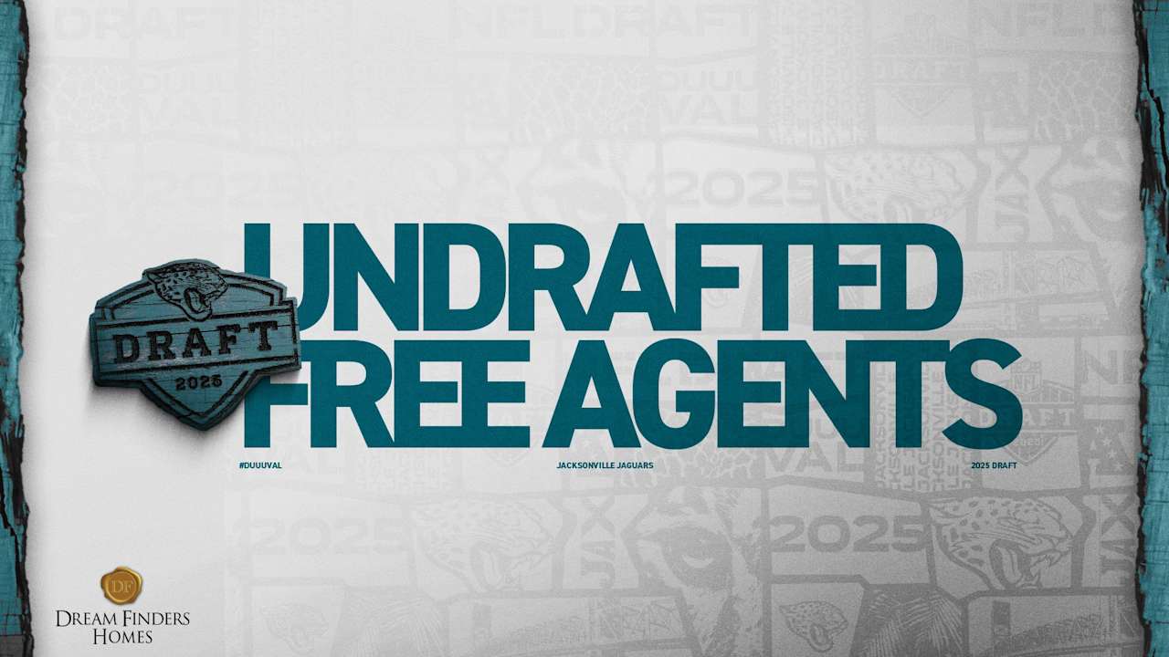 Jaguars Agree to Terms With 20 Undrafted Free Agents - Jacksonville Jaguars