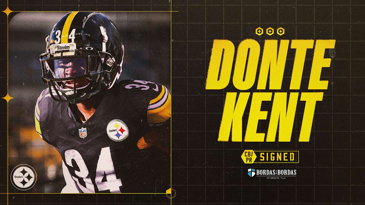 Steelers sign Kent