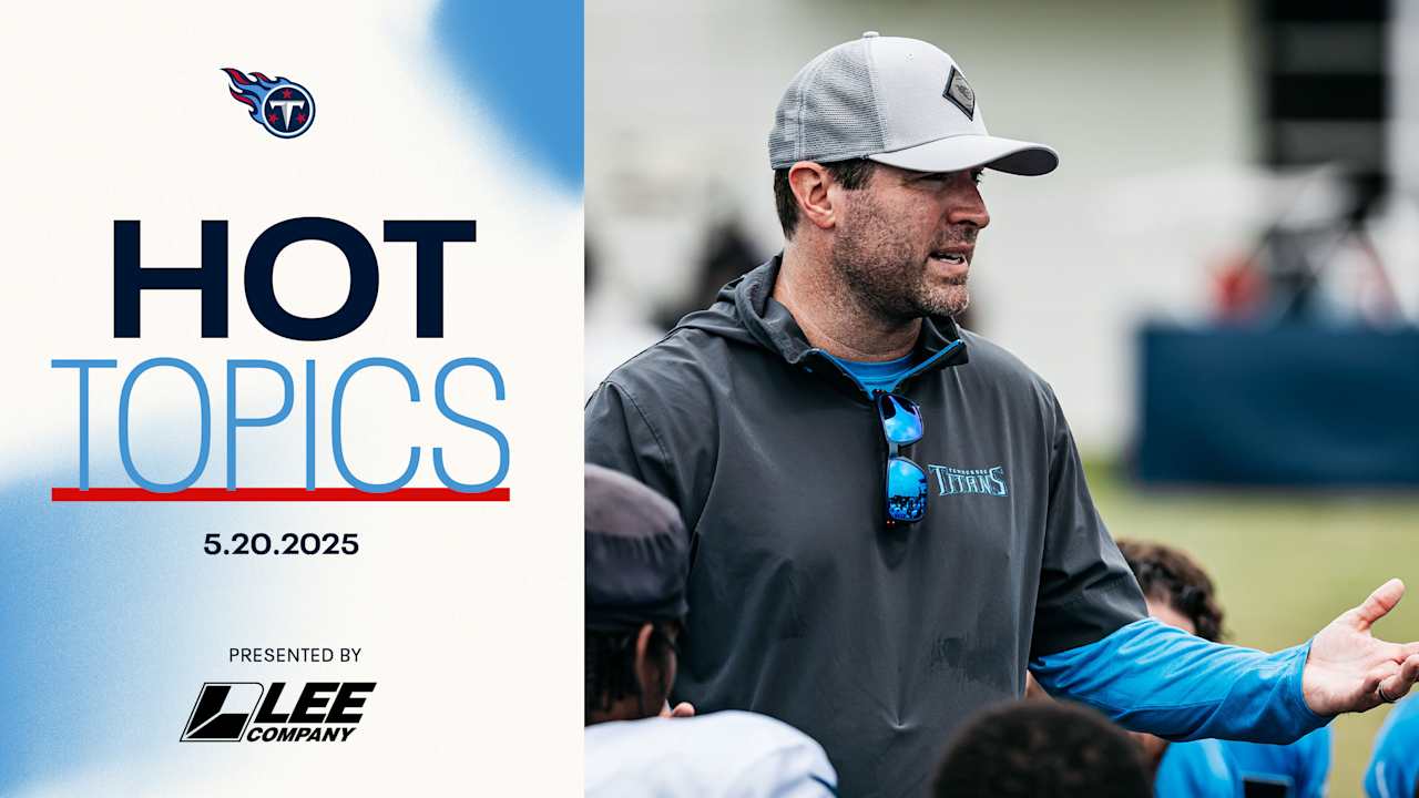 Hot Topics From Titans Coach Brian Callahan's Media Availability on Tuesday