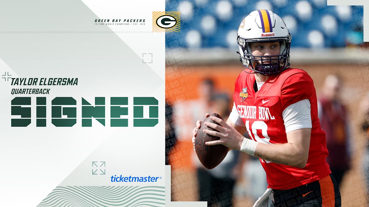 Packers sign QB Taylor Elgersma 