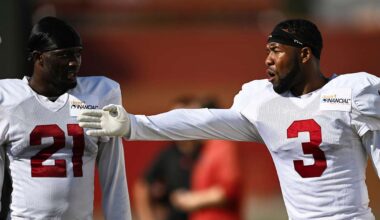 Cardinals S Budda Baker admitted he used to get angry about youthful mistakes by secondary, but he has matured past that