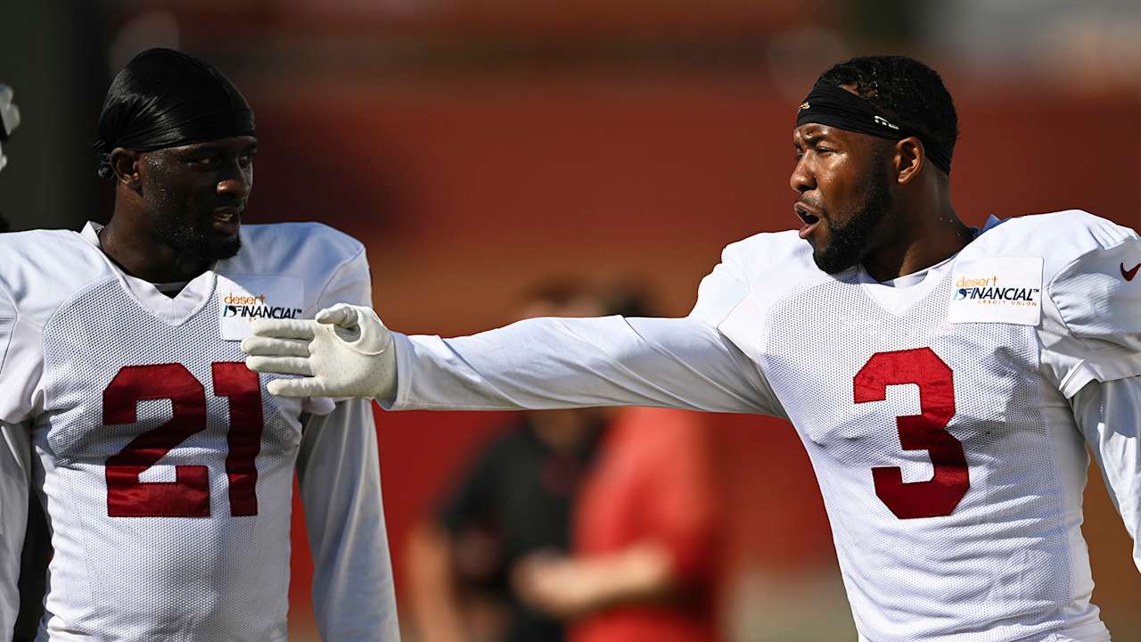 Cardinals S Budda Baker admitted he used to get angry about youthful mistakes by secondary, but he has matured past that
