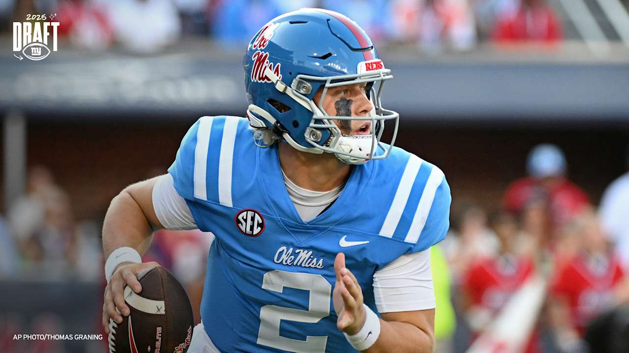 Jaxson Dart 'can't wait' to learn in veteran-laden quarterback room