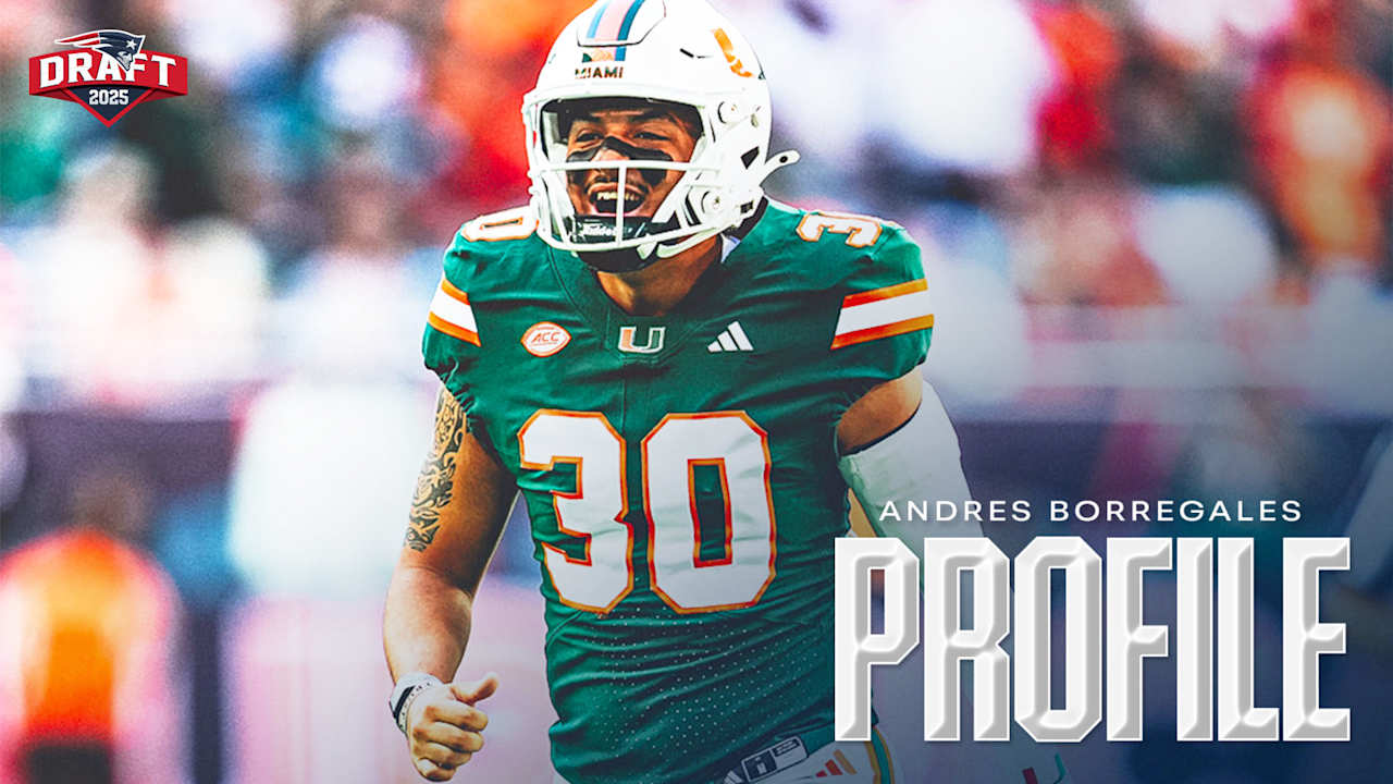 In Andres Borregales, Patriots are getting competitive football player who 'happens to be the best kicker in the country, too'