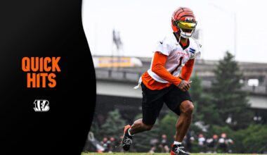 Ja'Marr Chase Grabs Leadership Role For Another Smooth Catch: QUICK HITS